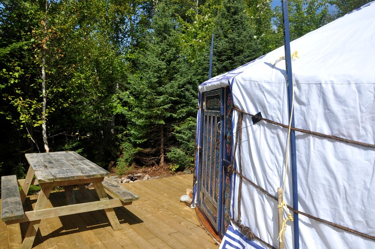 Yurts (Cape Breton Island, Nova Scotia, Canada)