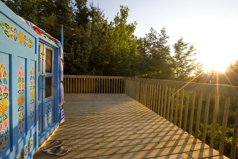 Yurts (Cape Breton Island, Nova Scotia, Canada)