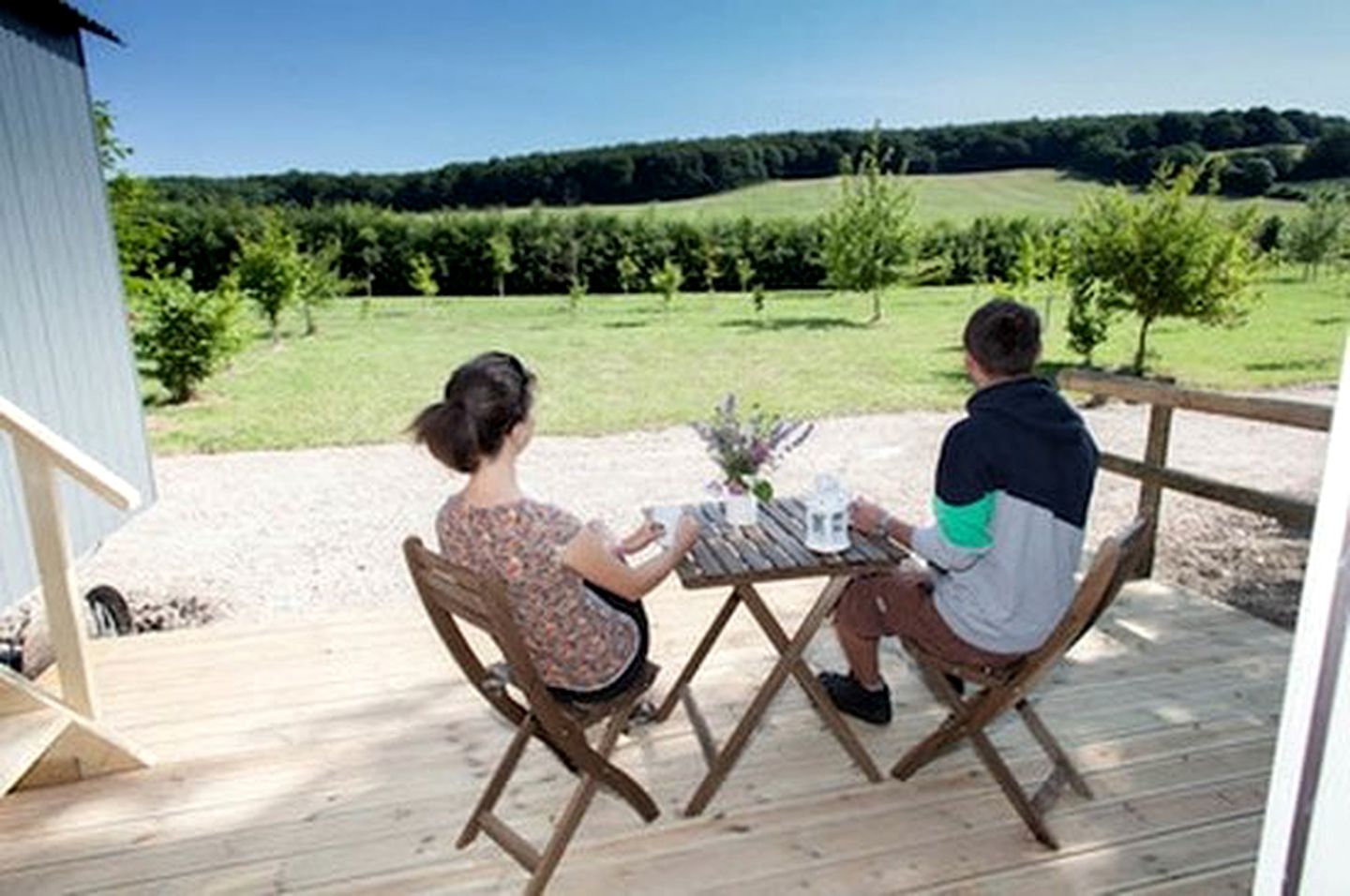Cozy Yurts with Beautiful Tree Backdrop near Southampton, England