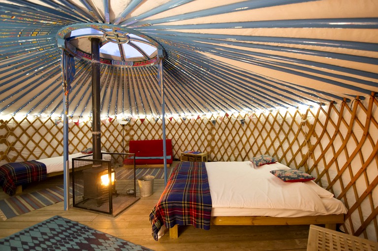 Yurts (Hampshire, England, United Kingdom)