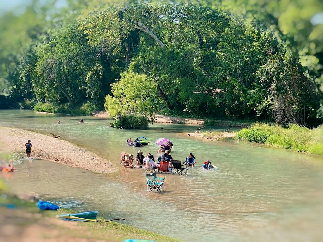 Creekside Texas Safari Tent Glamping for Nature Enthusiasts