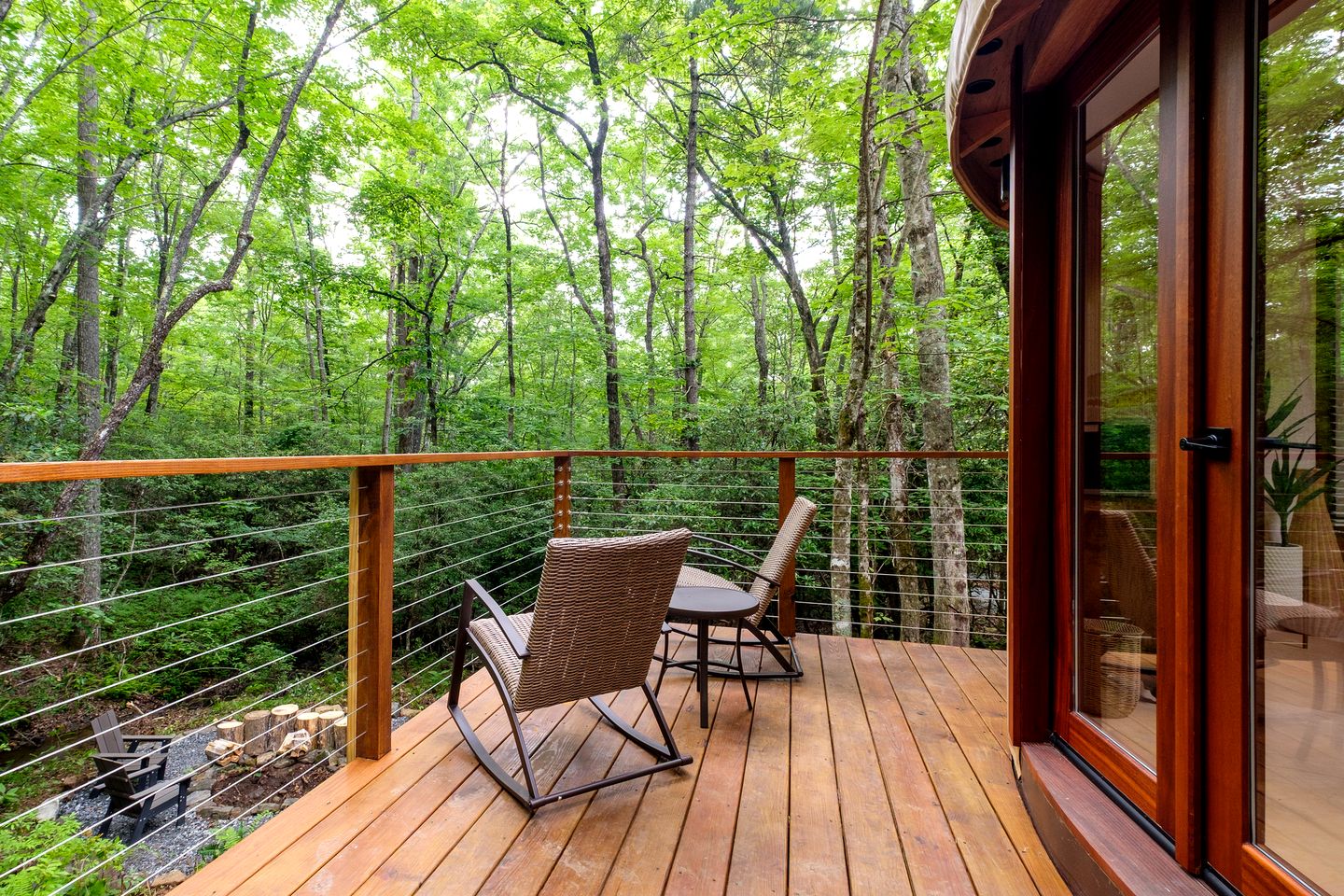 Enchanting Yurt Haven near Pisgah National Forest in North Carolina