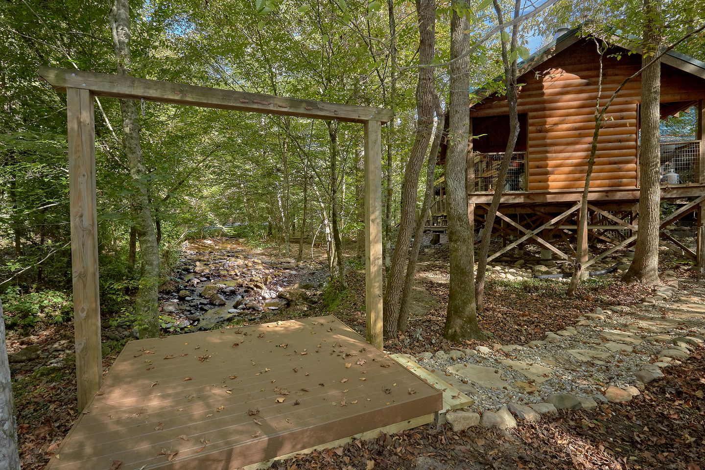 Creekside Tennessee Cabin Rental for Great Smoky Mountains Getaways