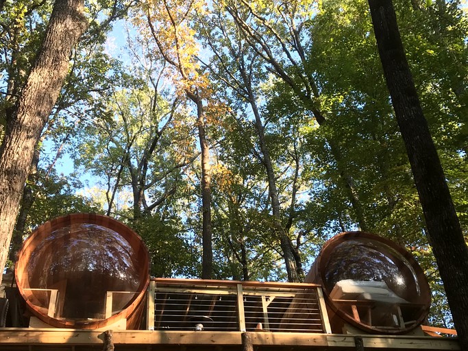 Tree house for Georgia glamping