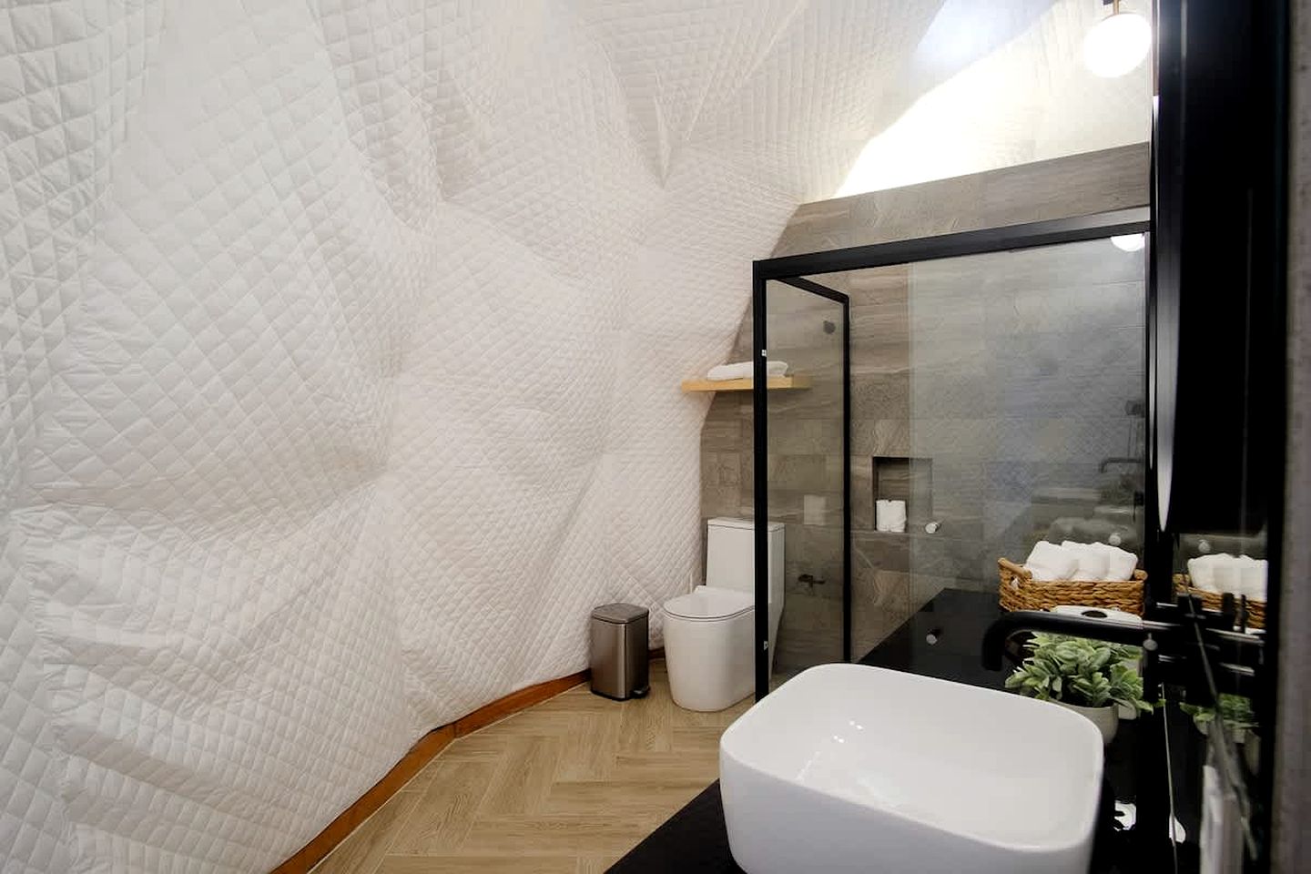 Chic Glamping Dome Surrounded by Vineyards & Nature in Baja California, Mexico