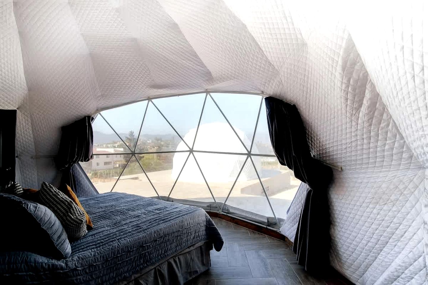 Luxury Glamping Dome with Panoramic Views & Stargazing in Baja California, Mexico