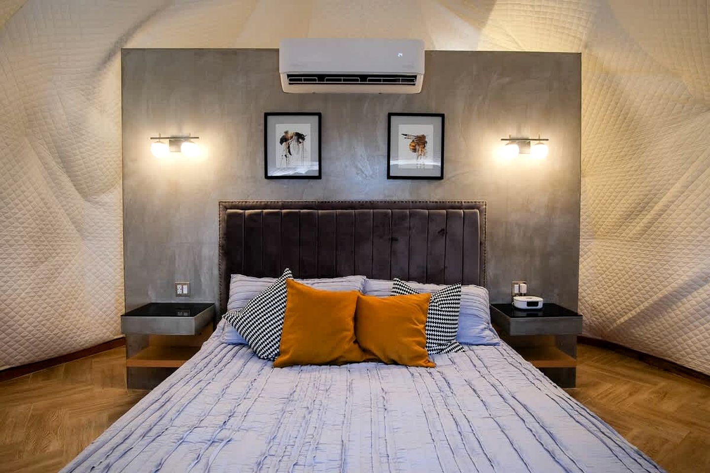 Chic Glamping Dome Surrounded by Vineyards & Nature in Baja California, Mexico