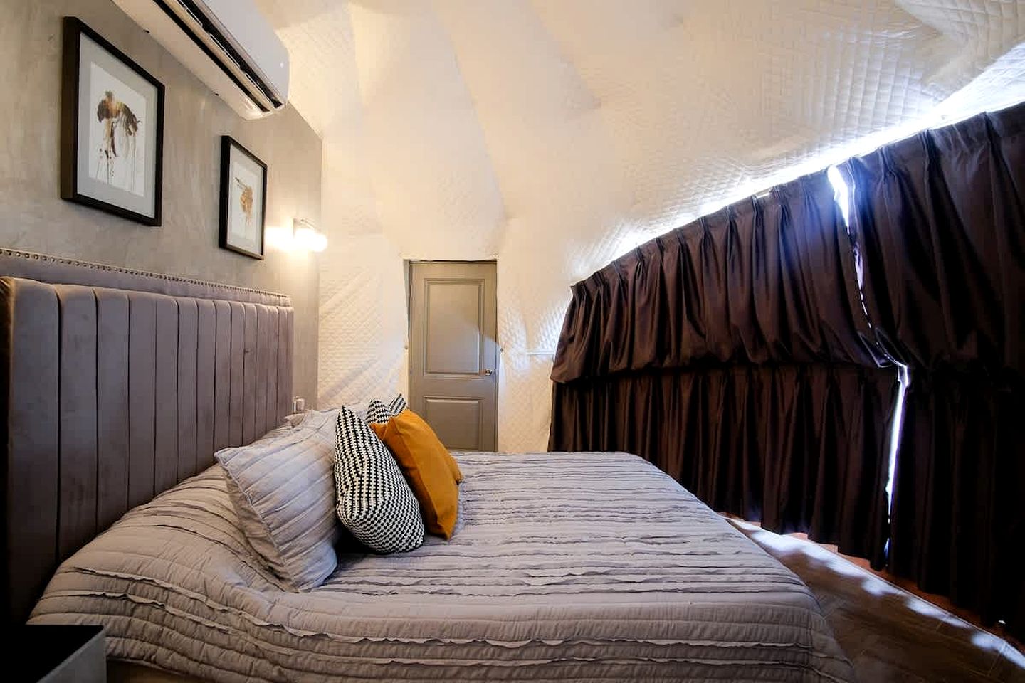 Chic Glamping Dome Surrounded by Vineyards & Nature in Baja California, Mexico