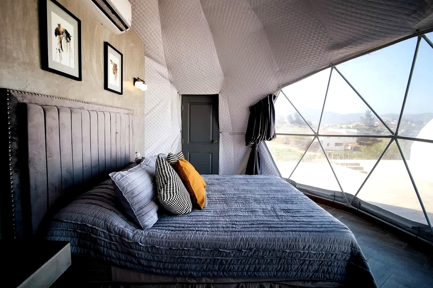 Luxury Glamping Dome with Panoramic Views & Stargazing in Baja California, Mexico