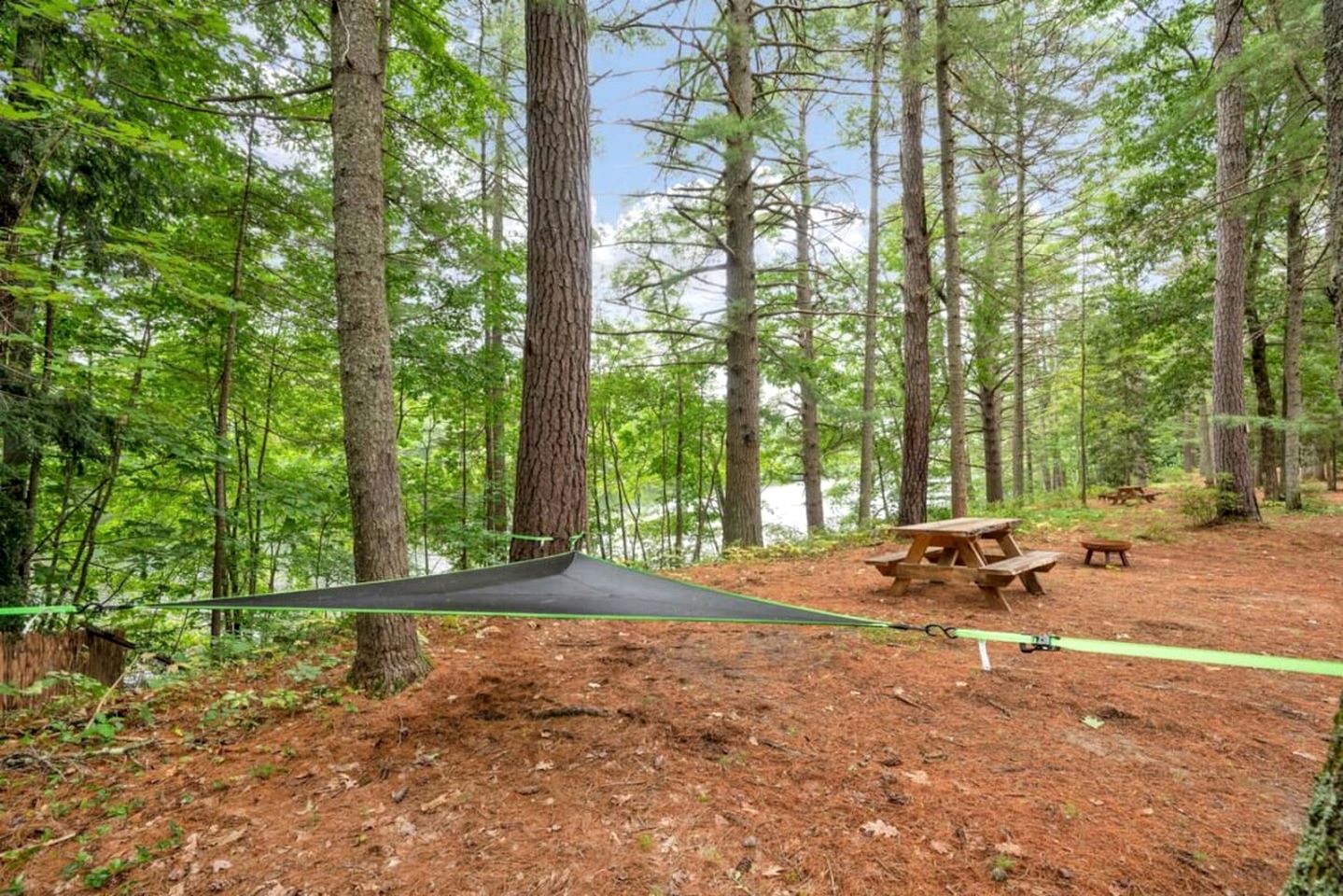 Cute A-Frame Retreat with Inviting Hot Tub in Oxford, Maine