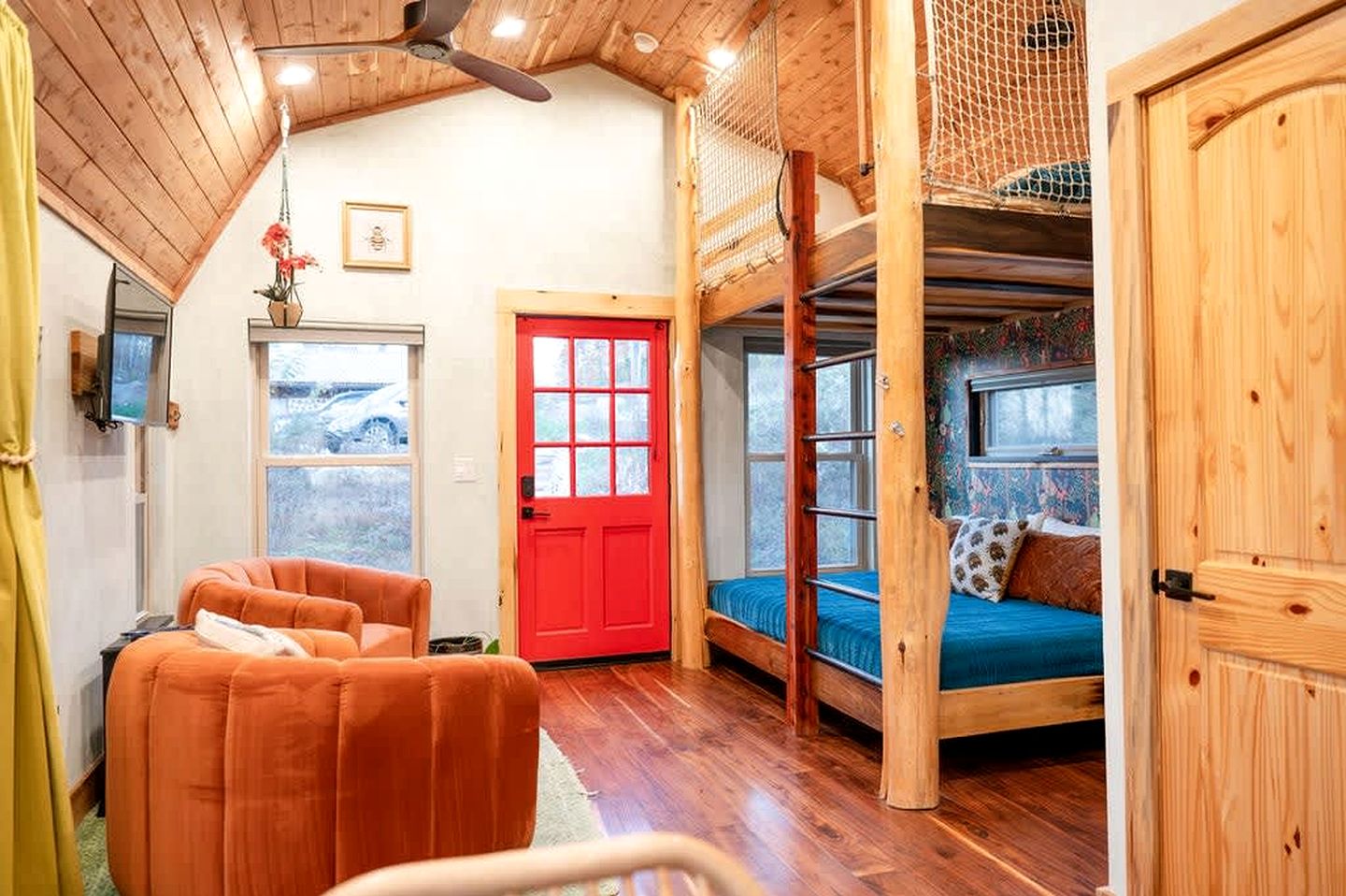 Cute Cabin near Chattanooga, for Wonderful Family Glamping in Tennessee