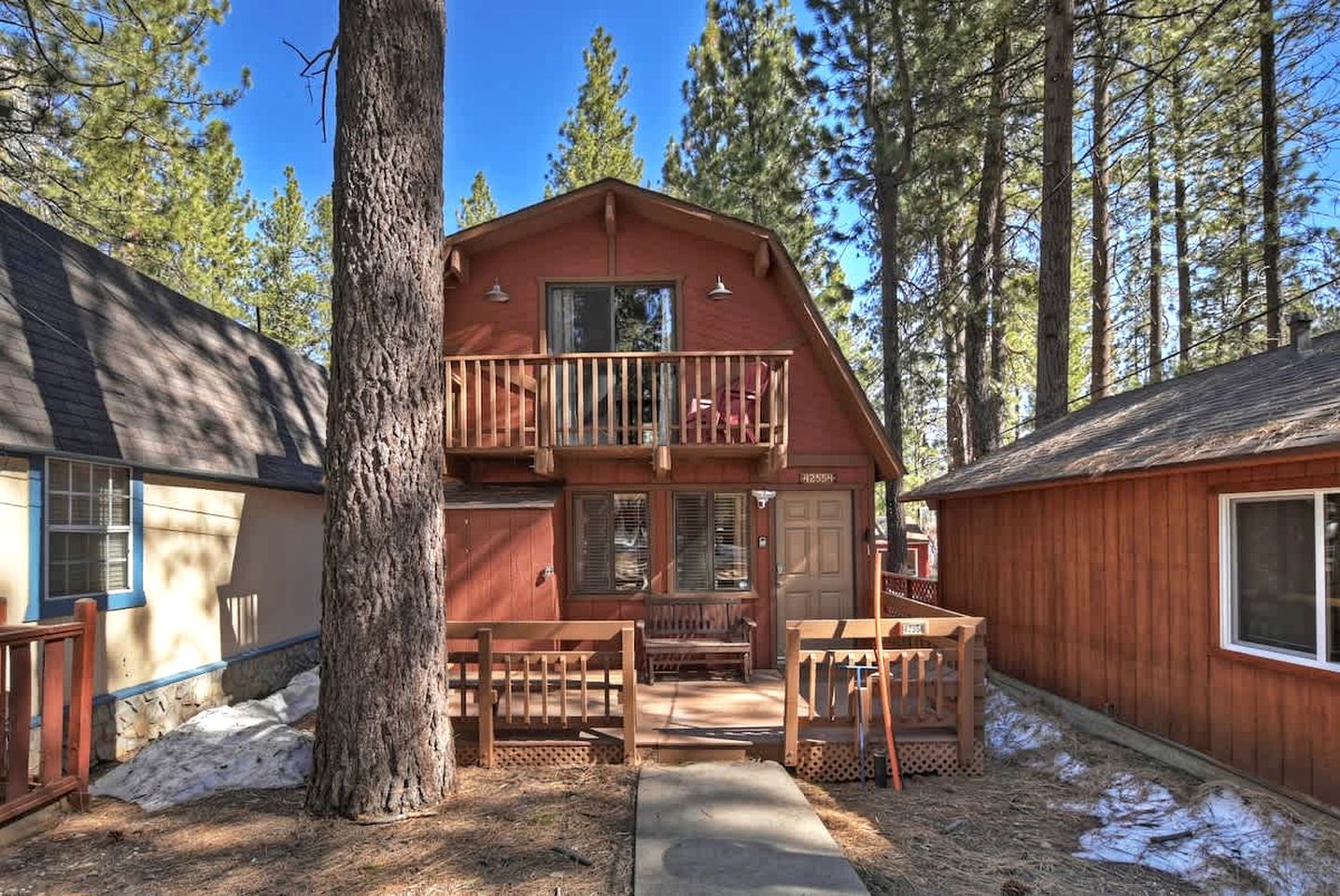 Cute Cabin with Fireplace and Private Patio in Big Bear Lake, California