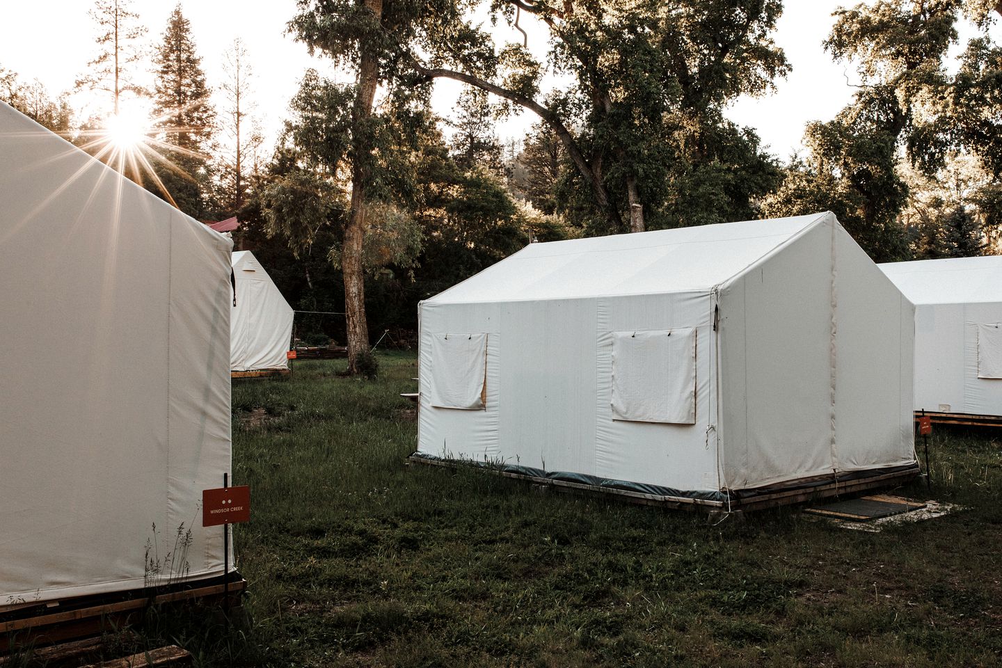 Cute Glamping Tent Rental on the Pecos River for Romantic Getaways near the Santa Fe Forest, New Mexico