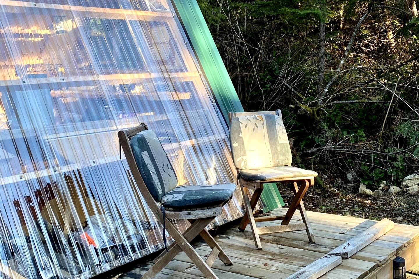 Magical Micro A-Frame on the Sunshine Coast for the Best of British Columbia's Glamping