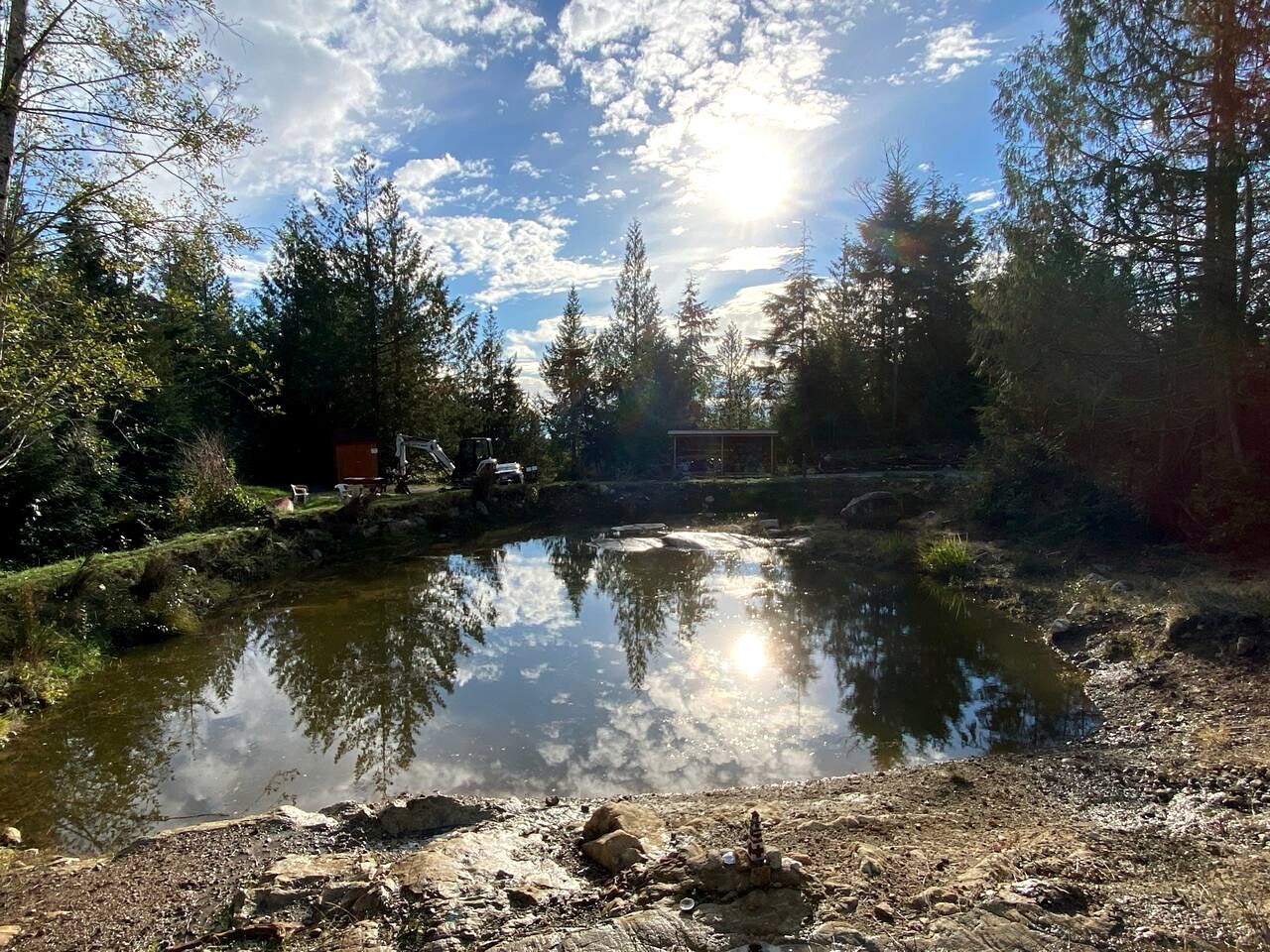 Magical Micro A-Frame on the Sunshine Coast for the Best of British Columbia's Glamping