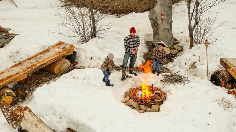 Tipis (United States of America, Garden Valley, Idaho)