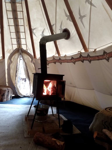 Tipis (United States of America, Garden Valley, Idaho)