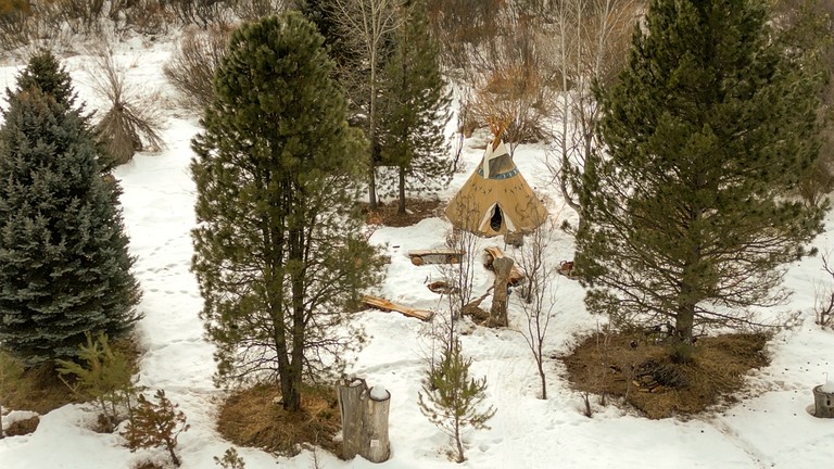 Tipis (United States of America, Garden Valley, Idaho)