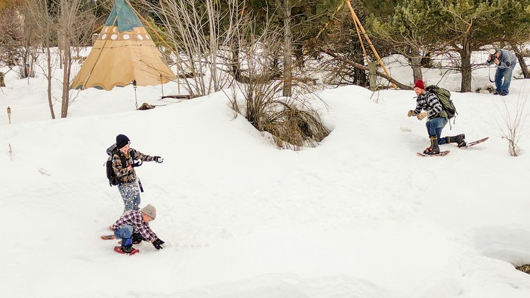 Tipis (United States of America, Garden Valley, Idaho)