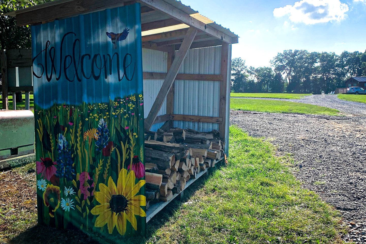 Cute Tiny House Glamping Destination near Lake of Egypt, Illinois