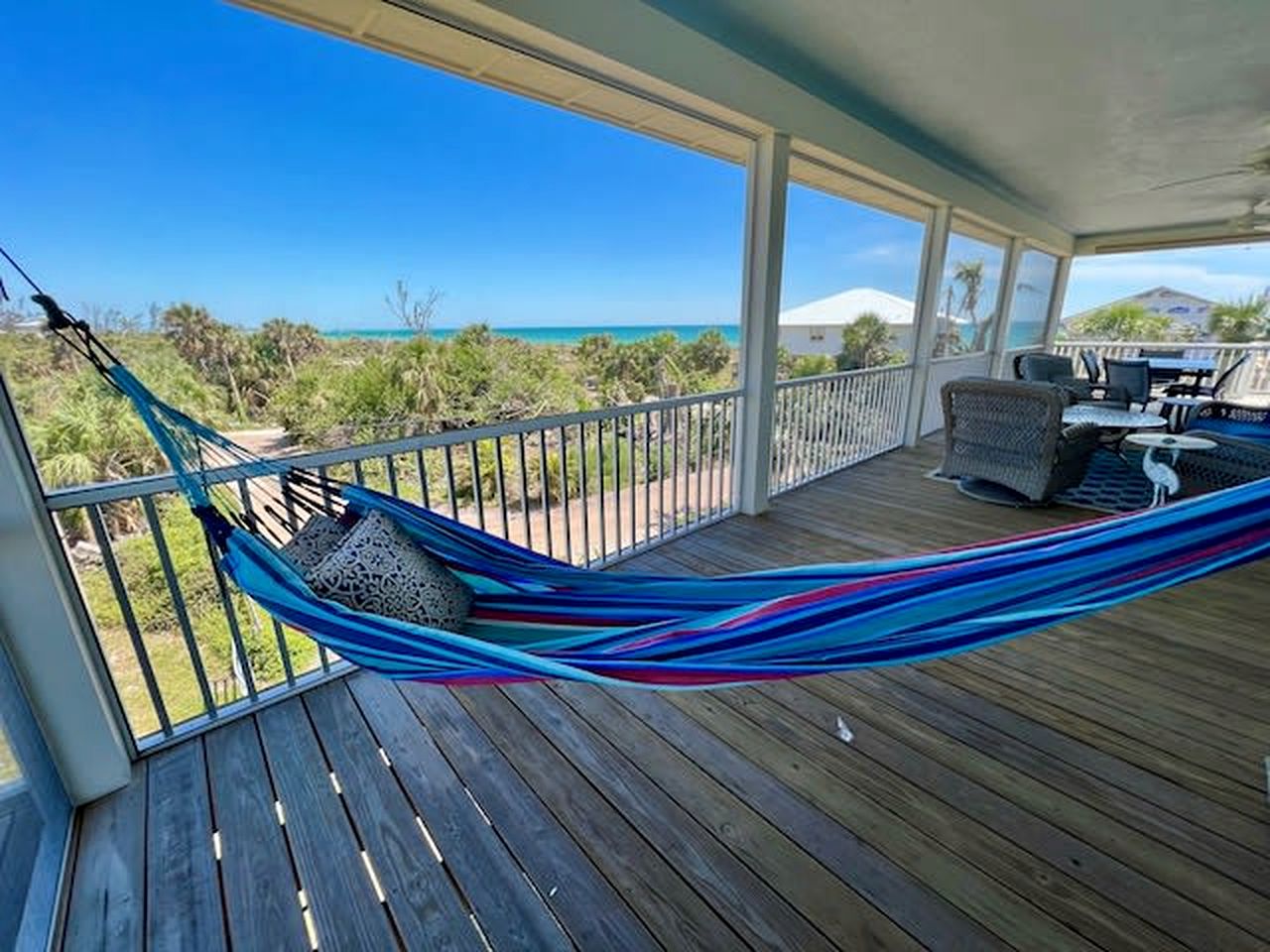 Stunning Beachfront Cottage with Gulf Views & Water Access on Little Gasparilla Island, Florida
