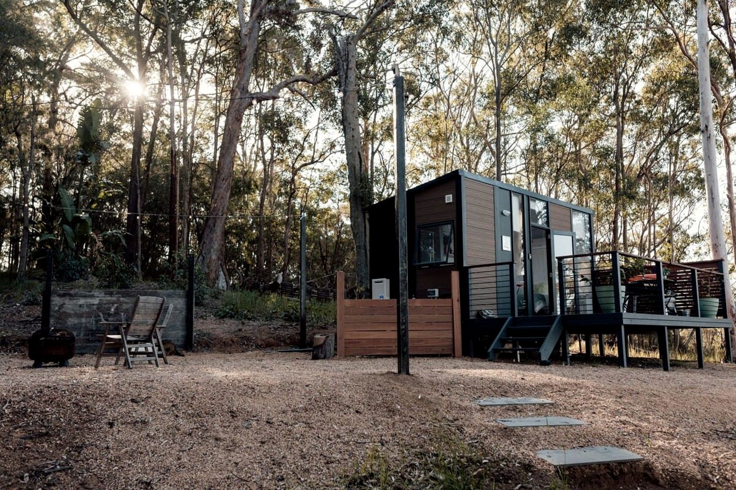 Cute Tiny House Glamping Site on the Gold Coast for Romantic Stays in Queensland, Australia