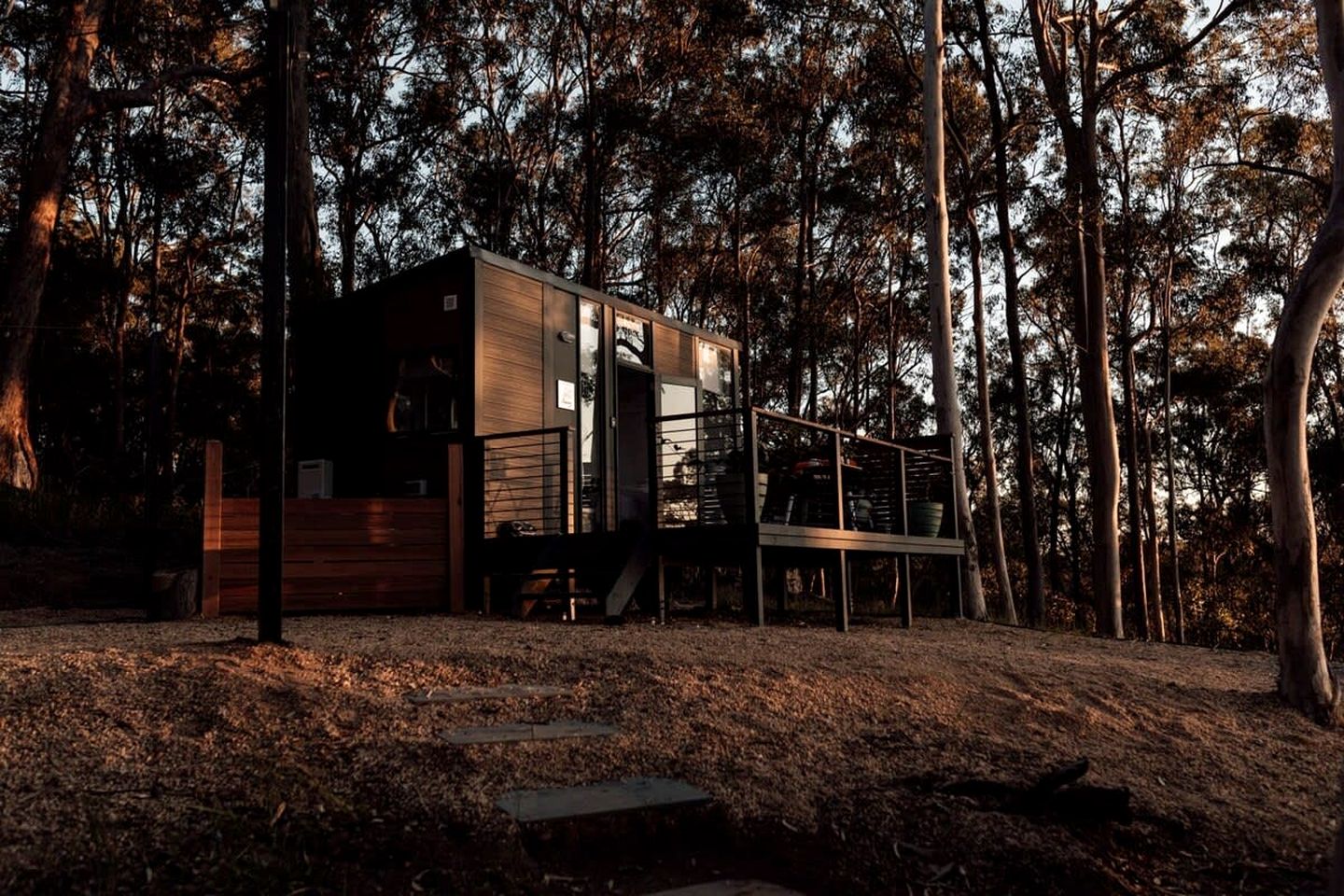 Cute Tiny House Glamping Site on the Gold Coast for Romantic Stays in Queensland, Australia