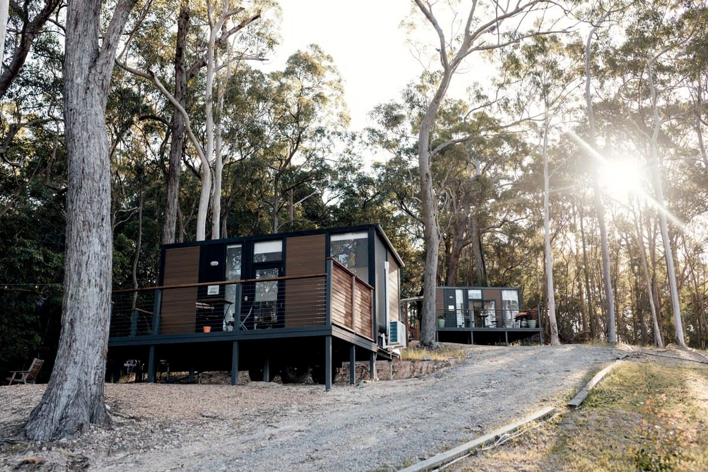 Cute Tiny House Glamping Site on the Gold Coast for Romantic Stays in Queensland, Australia