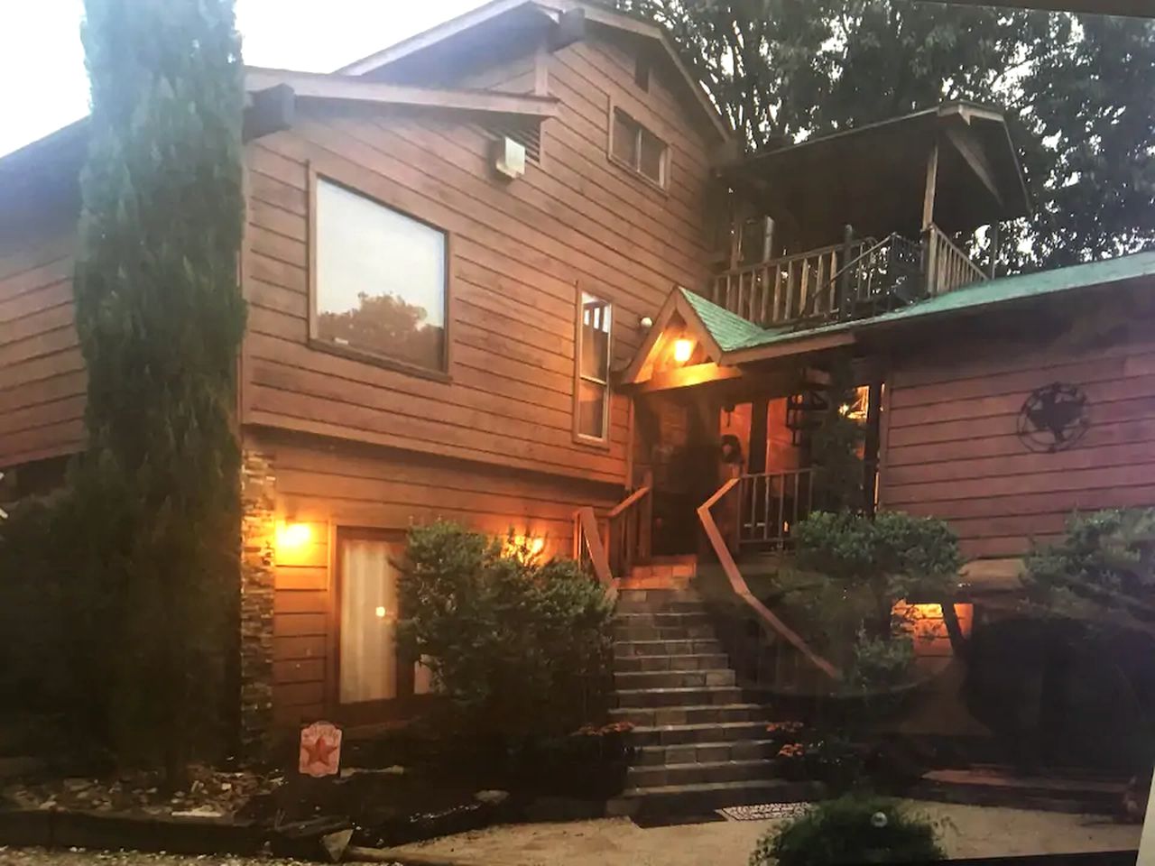 Large Cabin Rental with Heated Indoor Pool for Family Vacations in Texas