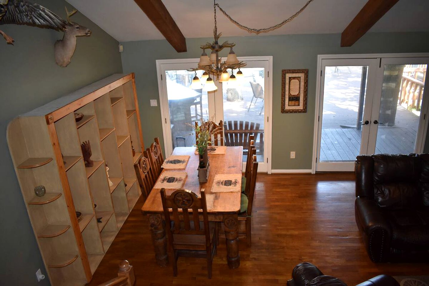 Large Cabin Rental with Heated Indoor Pool for Family Vacations in Texas