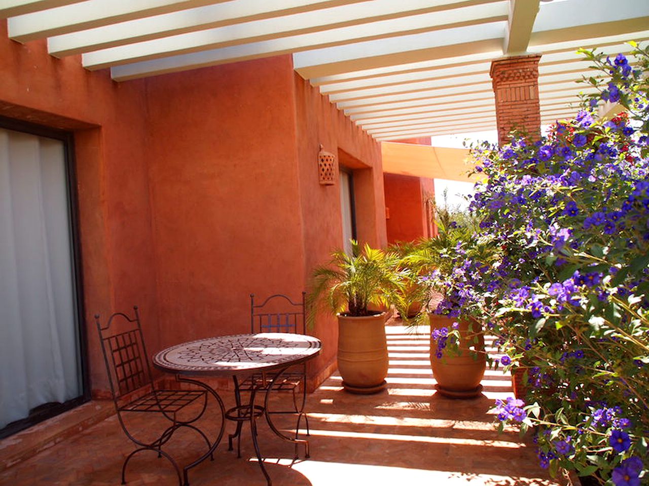 Elegant Vacation Rental Surrounded by Stunning Gardens near Toubkal Mountain, Morocco