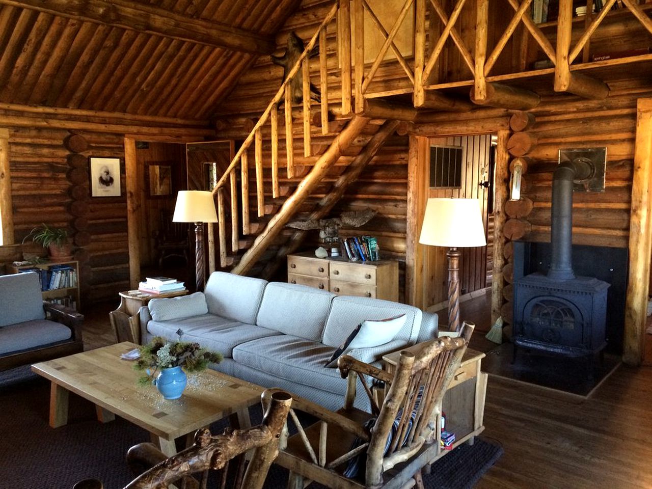 Charming Alpine Log Cabin for Family Vacation near Cora, Wyoming