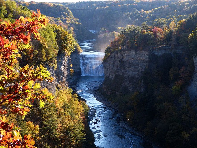 Cabins (Dalton, New York, United States) Luxury Letchworth State Park camping