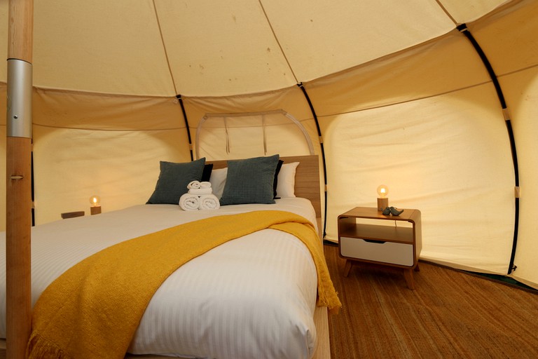 Daylesford glamping bell Tents (Daylesford, Victoria, Australia)