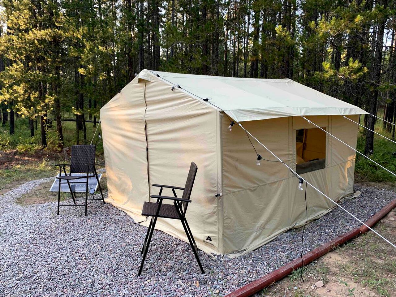 Peaceful Tent Rental for Glamping near Glacier National Park