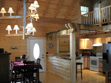 Luxury Log Cabin Rental with Beautiful Forest Views near Branson, Missouri - Photo 2