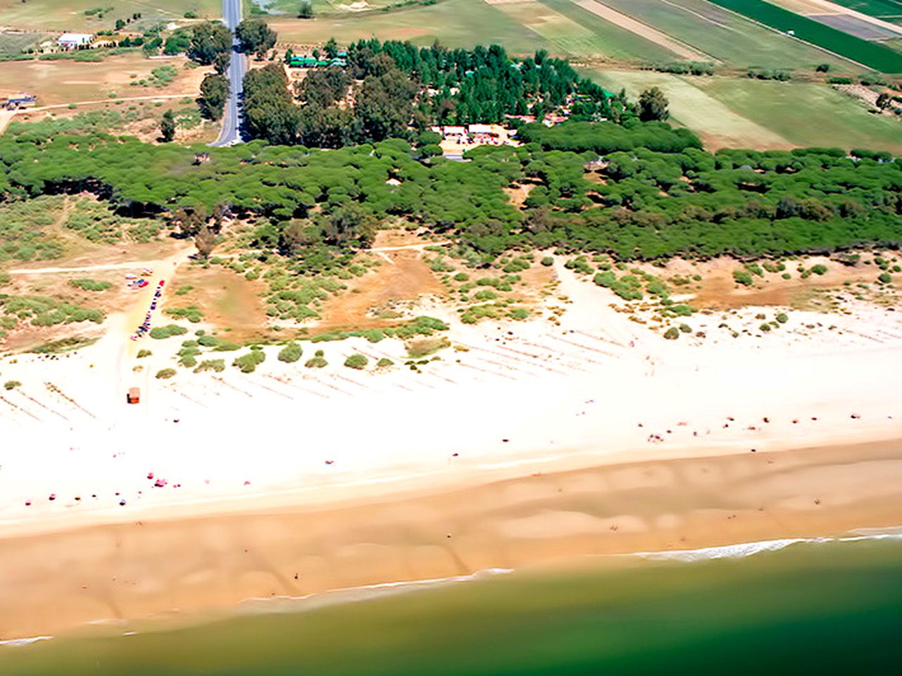 Delightful Bell Tent Rental near the Beach for a Glamping Adventure in Huelva, Spain