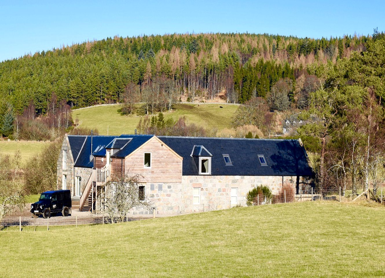 Delightful Holiday Accommodation with Superb Fishing near the River Dee, Aberdeenshire