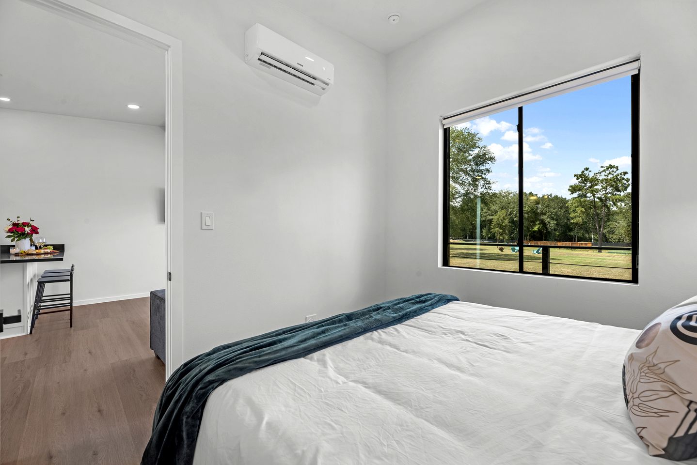 Relaxing Tiny Home Retreat with Pool, Goats & Firepits near Houston in Hempstead, Texas