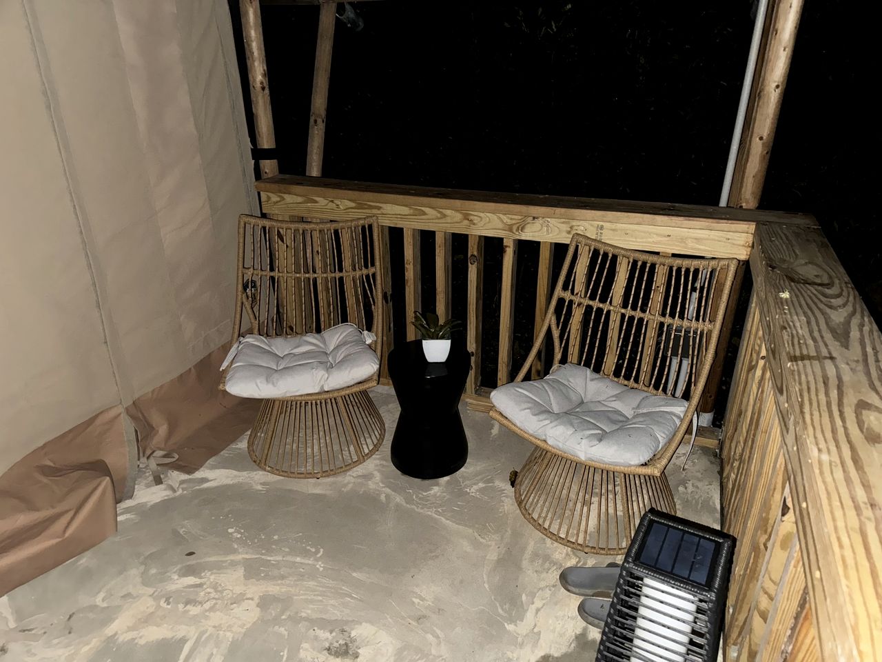 Fabulous Comfy Tented Cabin with Tiny Terrace and Bathtub in Puerto Rico