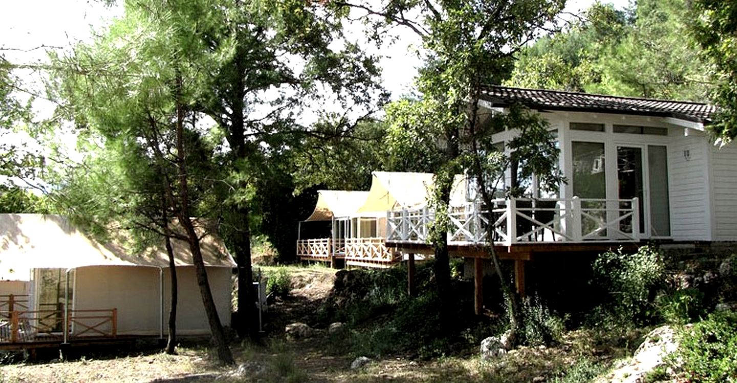 Deluxe Tent Cabins with Lake Views in Turkey