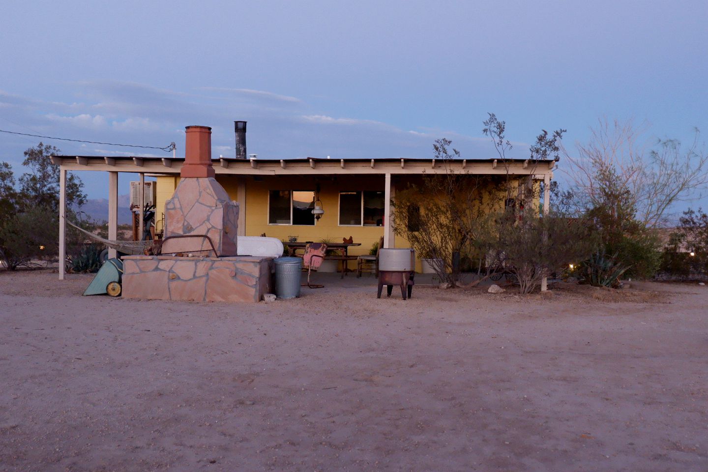 Desert Cabin with Swimming Pool and Horse Corral, California