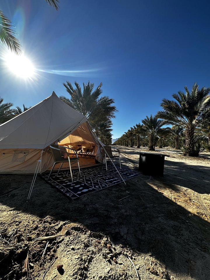 Heavenly Chic Bell Tent Great for a Tranquil Getaway in Arizona
