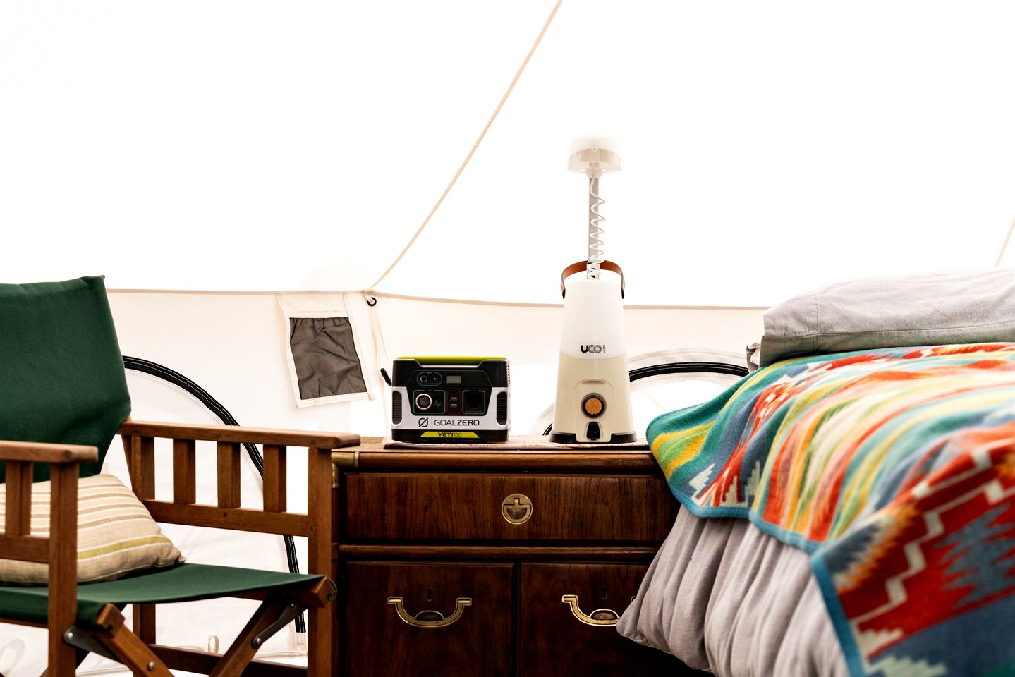 Secluded Luxury Bell Tent with Stargazing and Desert Views near Grand Canyon South Rim, Arizona