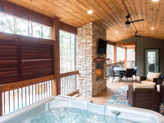 Cabins (United States of America, Broken Bow, Oklahoma)