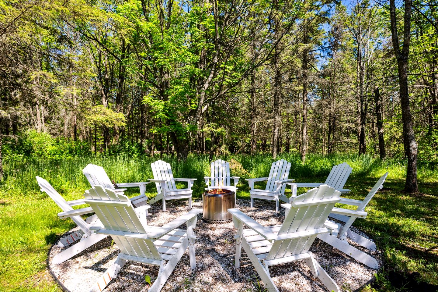 Design Cabin with Jacuzzi and Porch in Sister Bay, Wisconsin