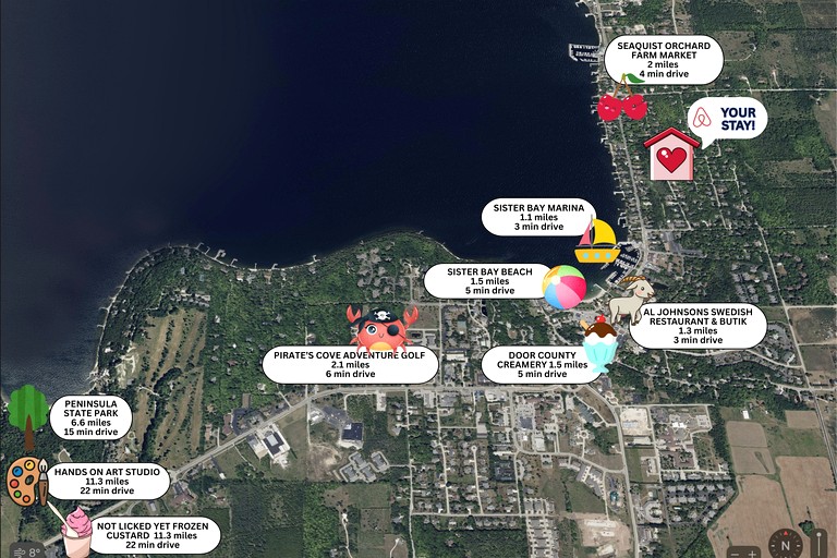 Vacation Rentals (United States of America,  Sister Bay, Wisconsin)