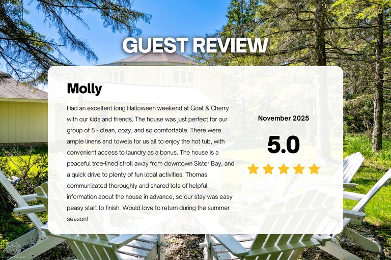 Vacation Rentals (United States of America,  Sister Bay, Wisconsin)