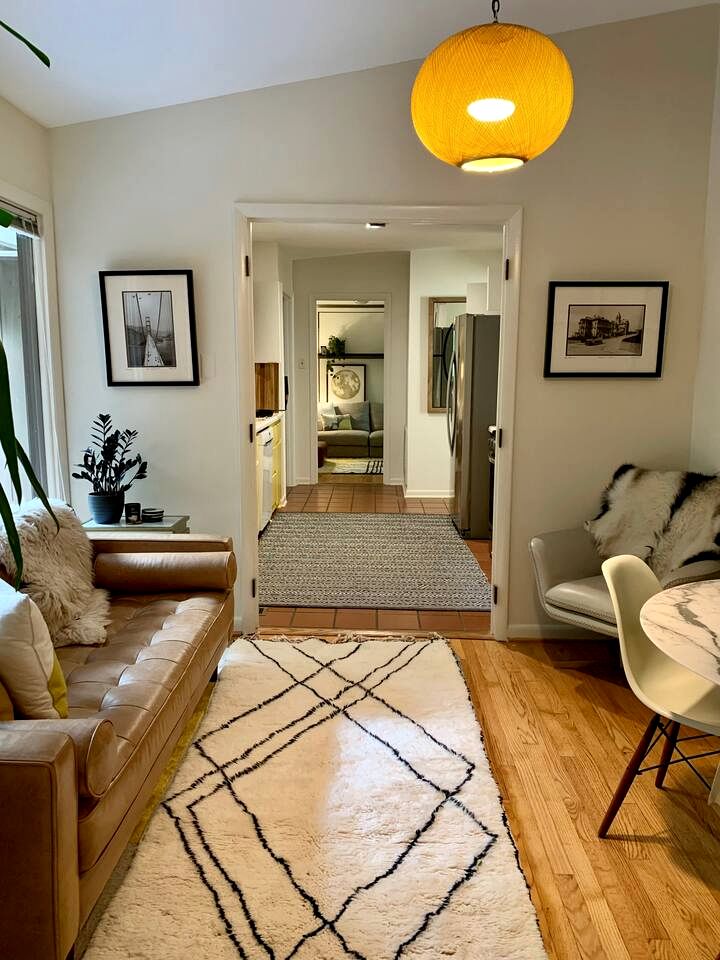 Mid Century Designer Rental for North Carolina Getaway