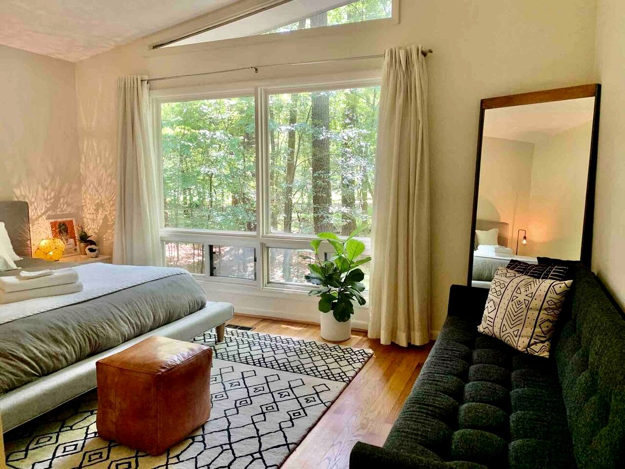 Mid Century Designer Rental for North Carolina Getaway